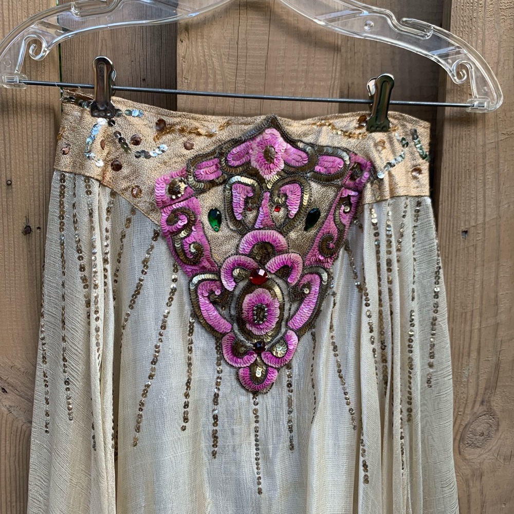 Vintage 60s Gypsy Theatre Skirt - Picture 4 of 8